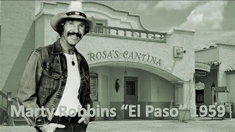 El Paso Marty Robbins 1959 YouTube