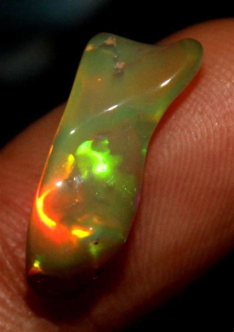 2 45 Crt Natural Ethiopian FreeForm Welo Fire Opal Carvin 239