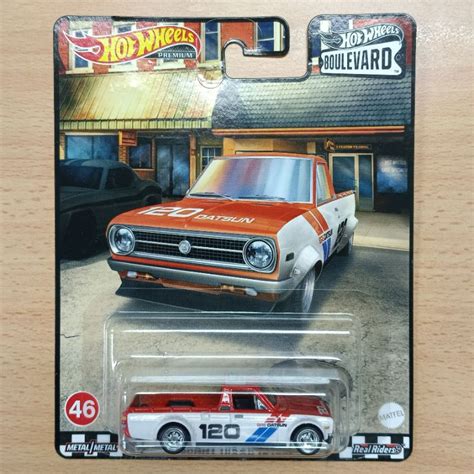 Hot Wheels Datsun Sunny Truck B Premium Car Calture JH Hyper Hauler Boulevard Shopee Malaysia