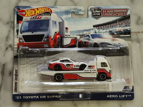 Hot Wheels Toyota Gr Supra Team Transport Hobbies Toys Toys Games On Carousell