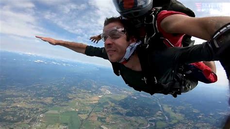 Nicholas Hammonds Tandem Skydive Youtube