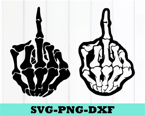 Middle Finger Svg Middle Finger Svg Fuck You Svg Svg Files For Cricut Silhouette Etsy