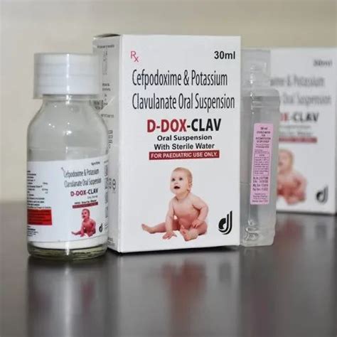 D Dox Clav Brand Cefpodoxime Proxetil And Potassium Clavulanate Oral