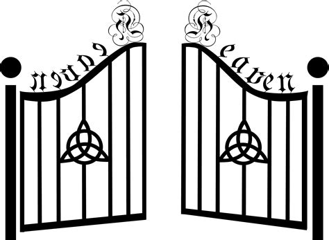 Free Gate Clipart Black And White, Download Free Gate Clipart Black And ...