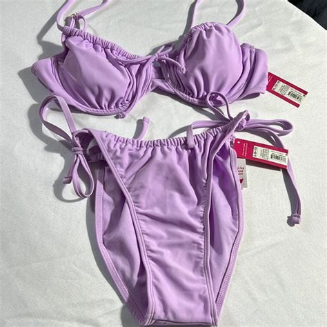 Xhilaration Swim Lavender Bikini Swimsuit Poshmark