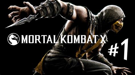 MORTAL KOMBAT X Parte 1 GUERRA 60FPS Playstation 4 Dublado Em