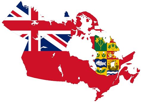 Flag Map Of Canada 1868 1871 By Republicofniger On Deviantart