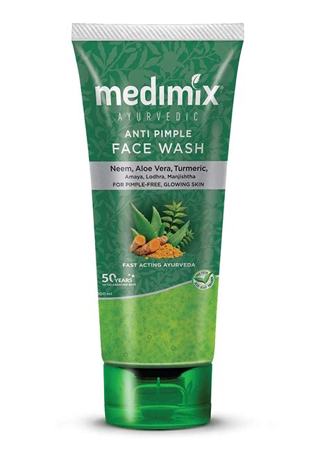 Buy Medimix Ayurvedic Anti Pimple Face Wash In Uk Usa At Healthwithherbal