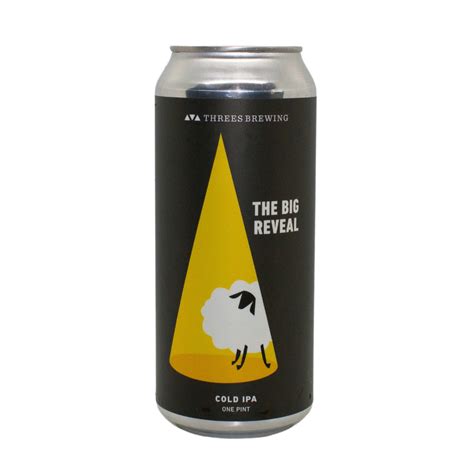 Buy The Big Reveal Cold IPA - Threes Brewing