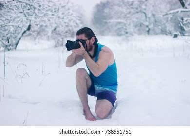 Naked Man Make Some Photo Sitting Stock Photo Shutterstock