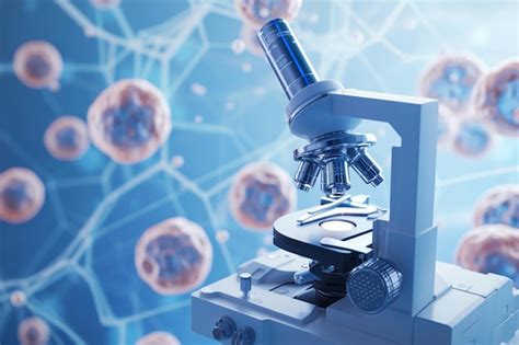 Premium Photo | Microscope examining intricate details of transparent ...