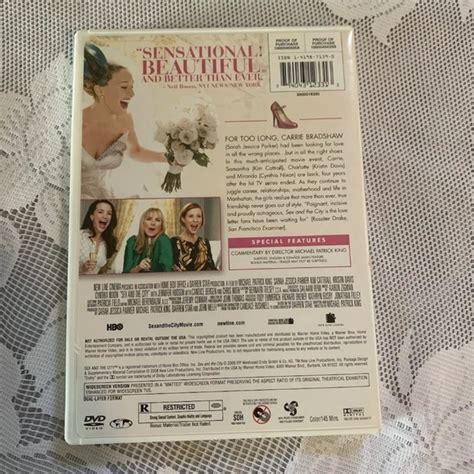 Media Sex And The City The Movie Dvd Widescreen Poshmark