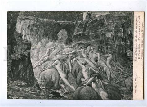 202424 DANTE Inferno NUDE Men By LOLLI Old ALTEROCCA 4607 Topics Illustrators