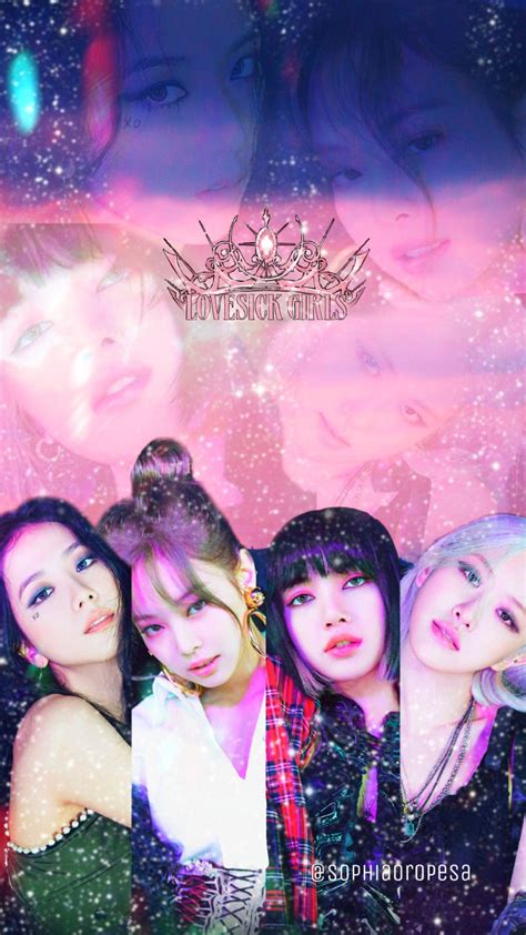 THE ALBUM POSTER LOCKSCREEN | Blackpink poster, Black pink kpop