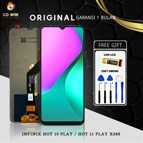 Jual Original Lcd Infinix Hot Play Hot Play X Fullset Touchscreen Shopee Indonesia
