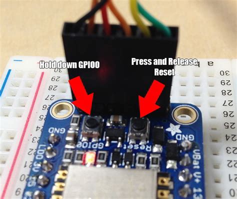 Setting Up The Adafruit Huzzah ESP8266 Breakout Jeremy S Programming Blog