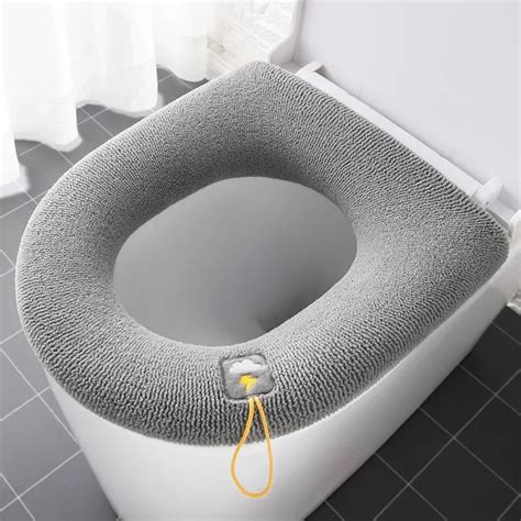 Хлопковый пух коврик на сиденье унитаза | AliExpress