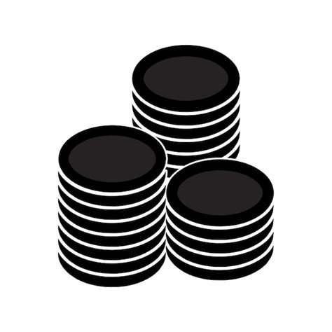 Premium Vector Pile Of Gold Coins Icon