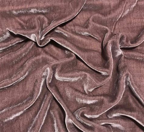 Mauve Silk Velvet Fabric Etsy Silk Velvet Fabric Silk Velvet Silk Dyeing