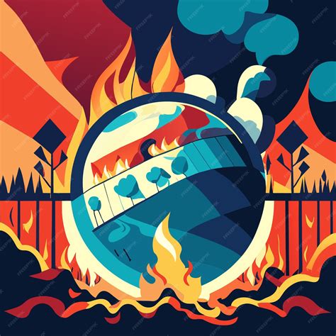 Premium Vector | Earth's call to action graphic