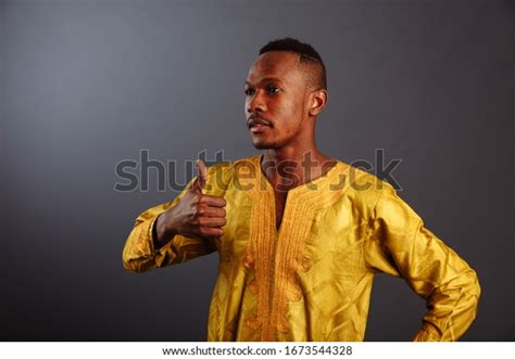 African Man Congo Traditional Clothes Toothy Stock Photo 1673544328 ...