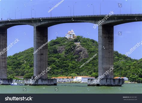 Third Bridge Span Penha Convent Background Stock Photo 601261301