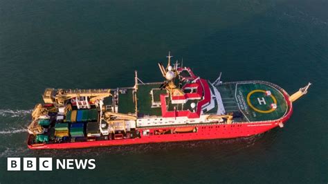 Rrs Sir David Attenborough Boaty Mcboatface Ship Docks In Belfast