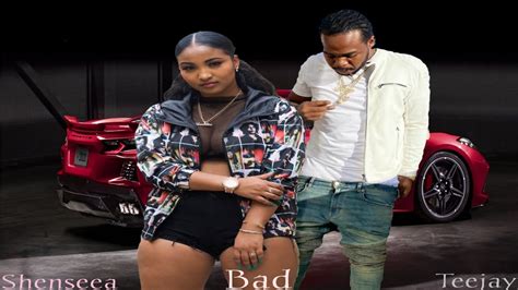 Shenseea Teejay Bad Official Visualizer YouTube