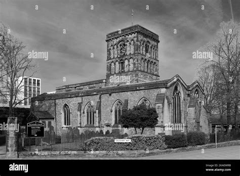 St Nicholas Church, Leicester City, Leicestershire, England; UK Stock