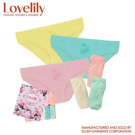 Lovelily IN Calytrix Cotton Rich Bikini Inside Panty Lazada PH