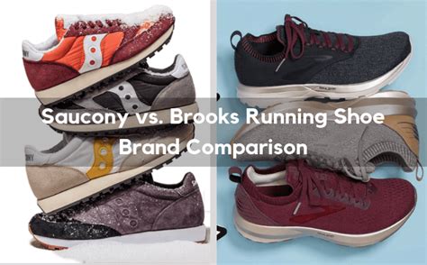 Brooks Running Shoe Comparison Chart