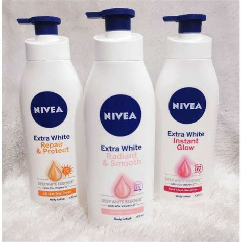 Jual Nivea Extra White Body Lotion Instant Glow Radiantandsmooth Repair