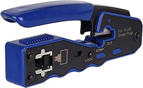 Vce Gj Bl Rj Crimp Tool Pass Through Ethernet Crimping Tool For