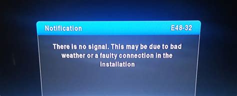 How To Solve Error E48 32 Local Dstv Installer