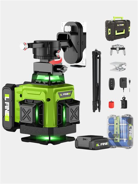 Лазерный уровень 4D LFINE D16, со стойкой купить по низким ценам в ...