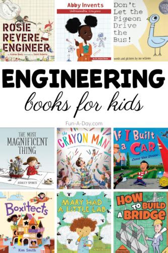 25+ Engineering Books for Kids - Fun-A-Day!