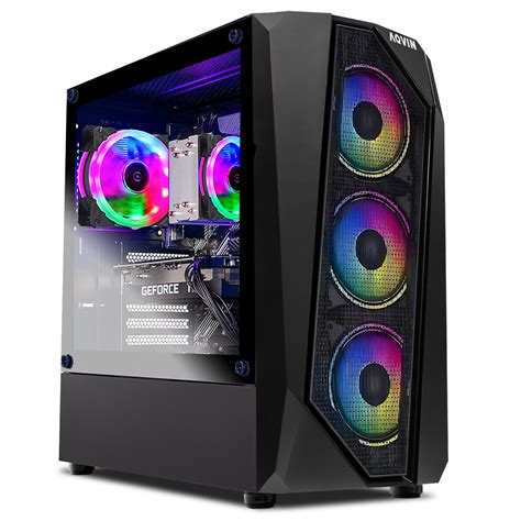 Aqvin Aq30 Gaming Pc For Gamer Editing High Performance Desktop Computer Nvidia Graphics Gtx