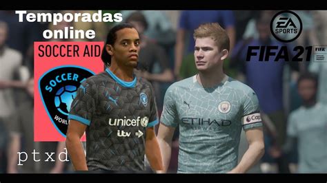 Fifa 21 Online Seasons Soccer Aid Temporadas Online Youtube