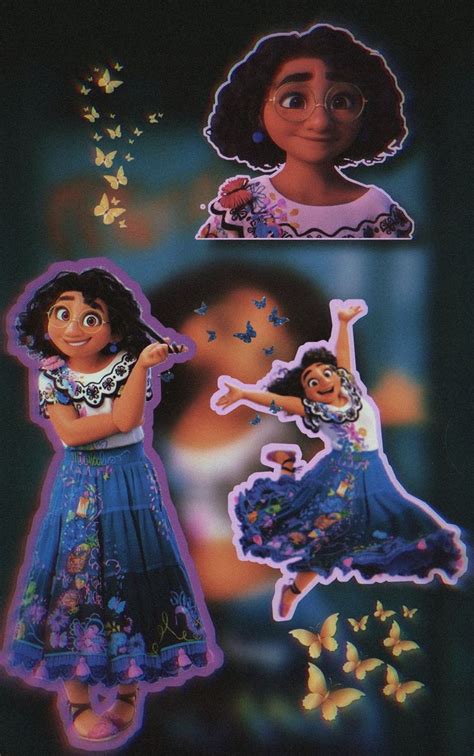 Mirabel Madrigal💙🦋 Disney Wallpaper Mirabel Disney Characters