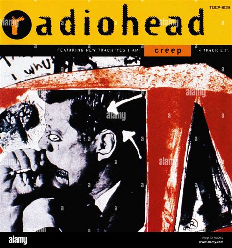 RADIOHEAD - CREEP - Vintage cover album Stock Photo - Alamy