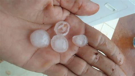 Chuva De Granizo E Ventos Fortes Assustam Moradores De Campo Alegre De