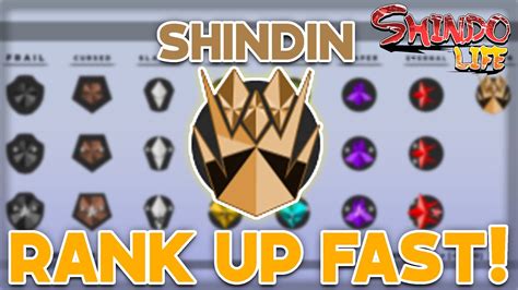 CODE How To Rank Up FAST In Shindo Storm Competitive Shindo Life