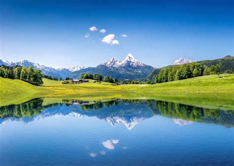 austria lake mountains scenery grass alps nature wallpapers hd