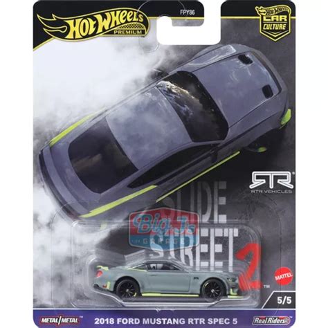 HOT WHEELS Mustang RTR Spec Slide Street Car Culture Premium EUR PicClick FR
