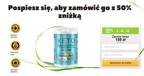 Keto Probiotic Proszek Opinie Cena Skarga Gdzie kupić Skład