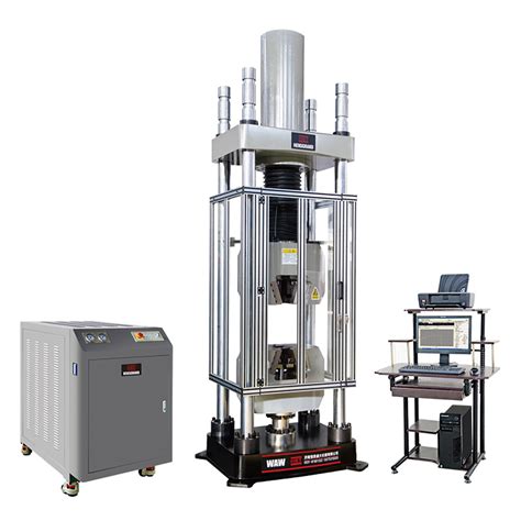 Waw 1000d 1000kn Computer Control Electro Hydraulic Servo Universal Testing Machine Hst Testing