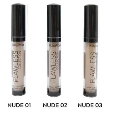 Corretivo Liquido Naked Flawless Ruby Rose Nude Hb Shopee Brasil