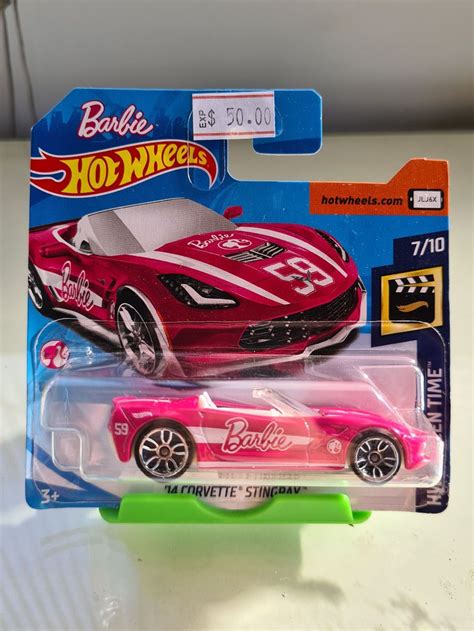 Carro Da Barbie Corvette Stingray Hot Wheels Brinquedo Hot Wheels Nunca Usado Enjoei