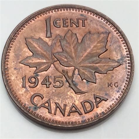 Canadian Penny Value Chart