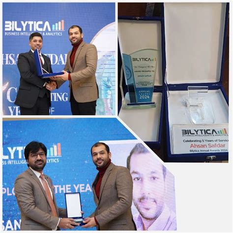 #bilytica #awards2024 #staroftheyear #5yearsservice #gratitude | Ahsan